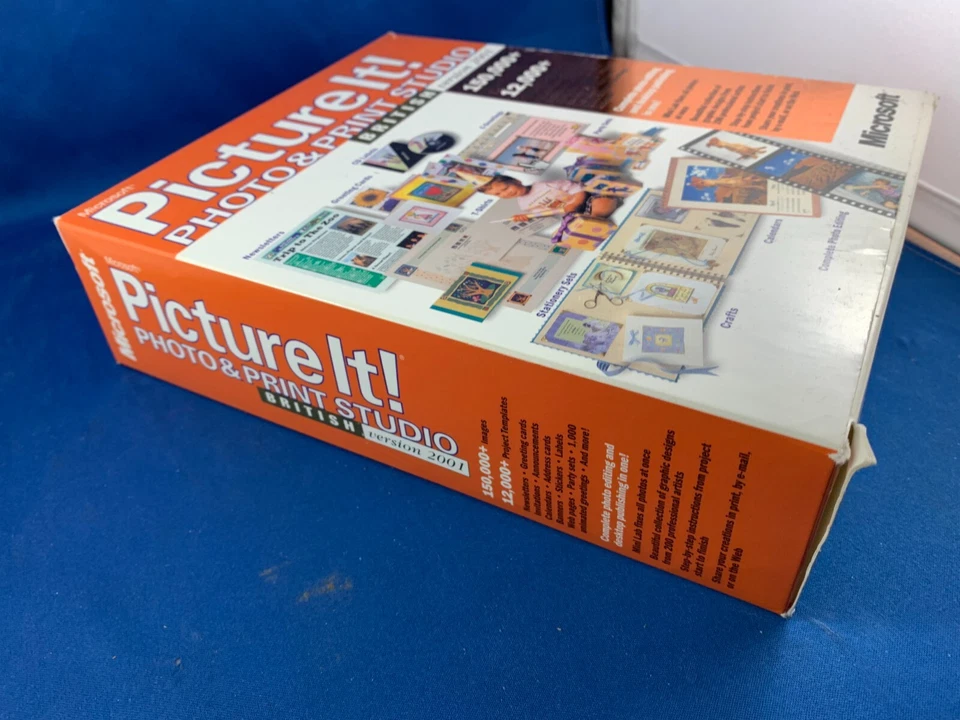 Microsoft Picture It! Photo Studio British Version 2001 Photo Editing Software - Image 3 of 4