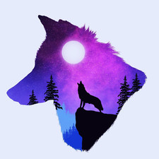 Wolf Sticker Decal