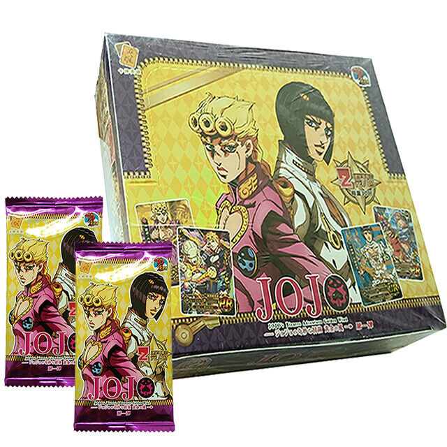 JoJo's Bizarre Adventure Premium Anime Trading Card Game Booster Box 30  Packs