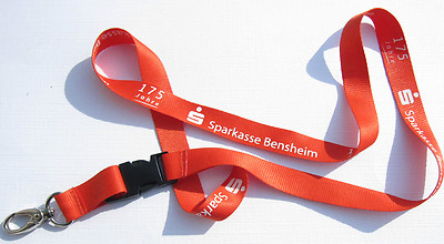 Sparkasse Bensheim Schlüsselband Lanyard NEU (A47)