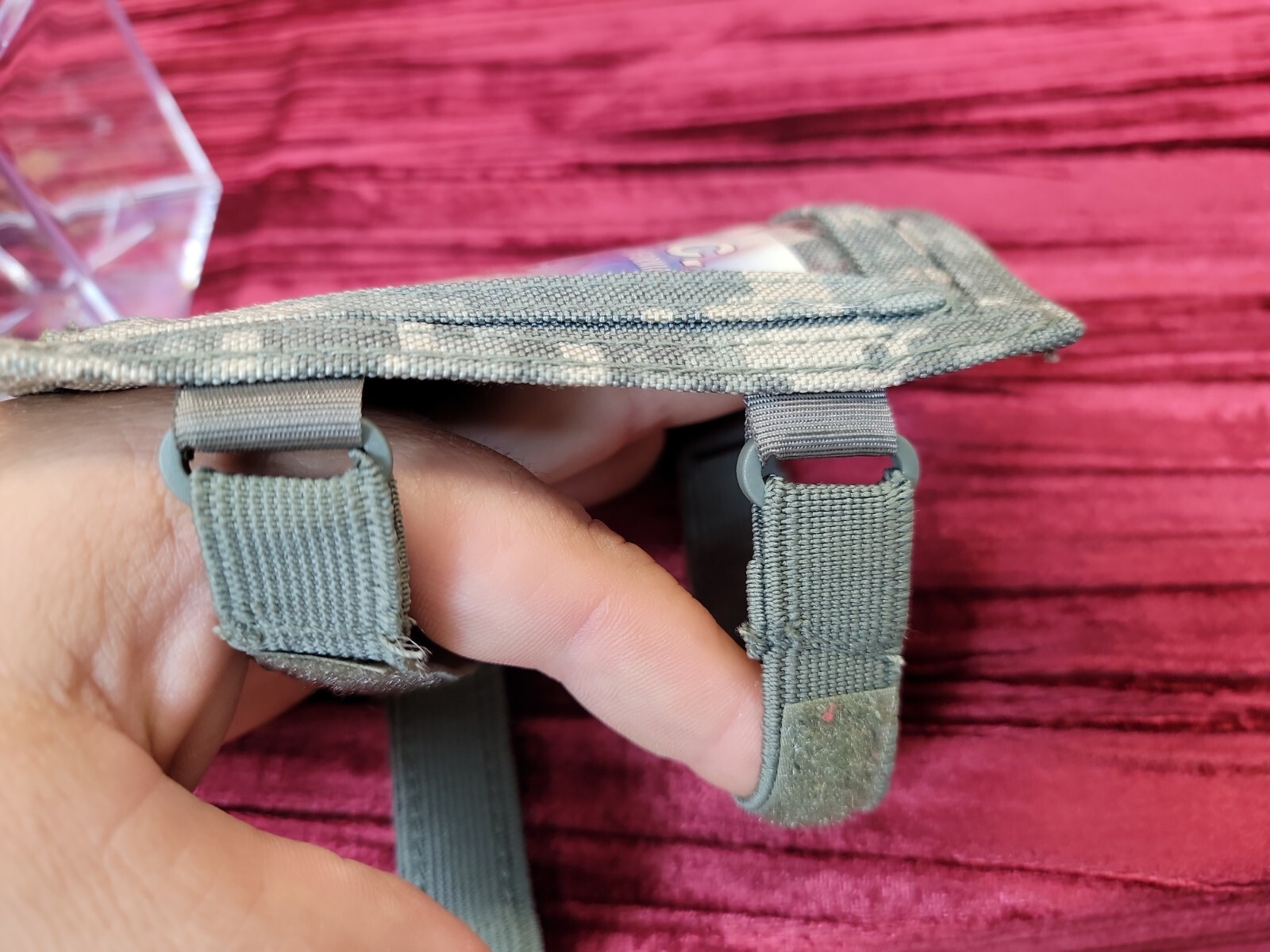 NWT NEW I.D. ID ADJUSTABLE Armband Holder Card Pass School Duty Military WALLET