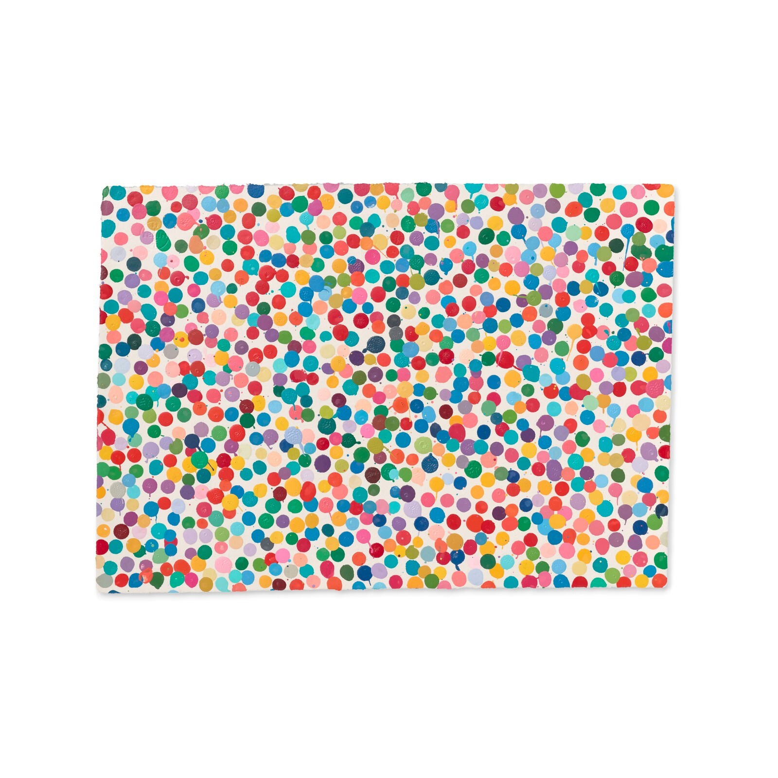 Damien Hirst The Currency #2140 Original Spot Gemälde signiert nummeriert Kunst HENI