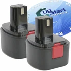 2x Battery for Lincoln 12V Grease Gun, 12V Power Luber