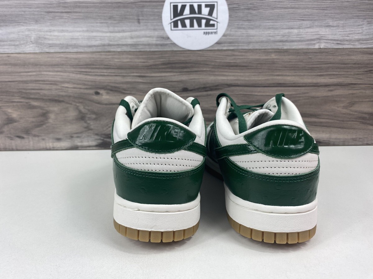 NEW Nike Women's Dunk Low LX Gorge Green Sail White | FJ2260 002