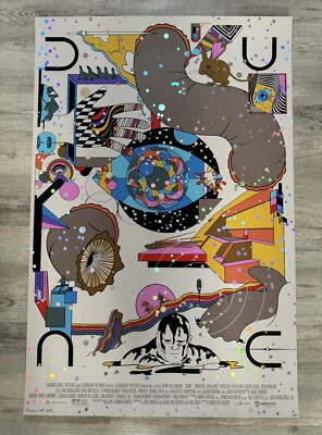 Dune FOIL Variant by Murugiah SDCC 2022 Mondo AP Signed Poster