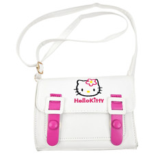 Hello Kitty Small White Cross Body  Shoulder Bag