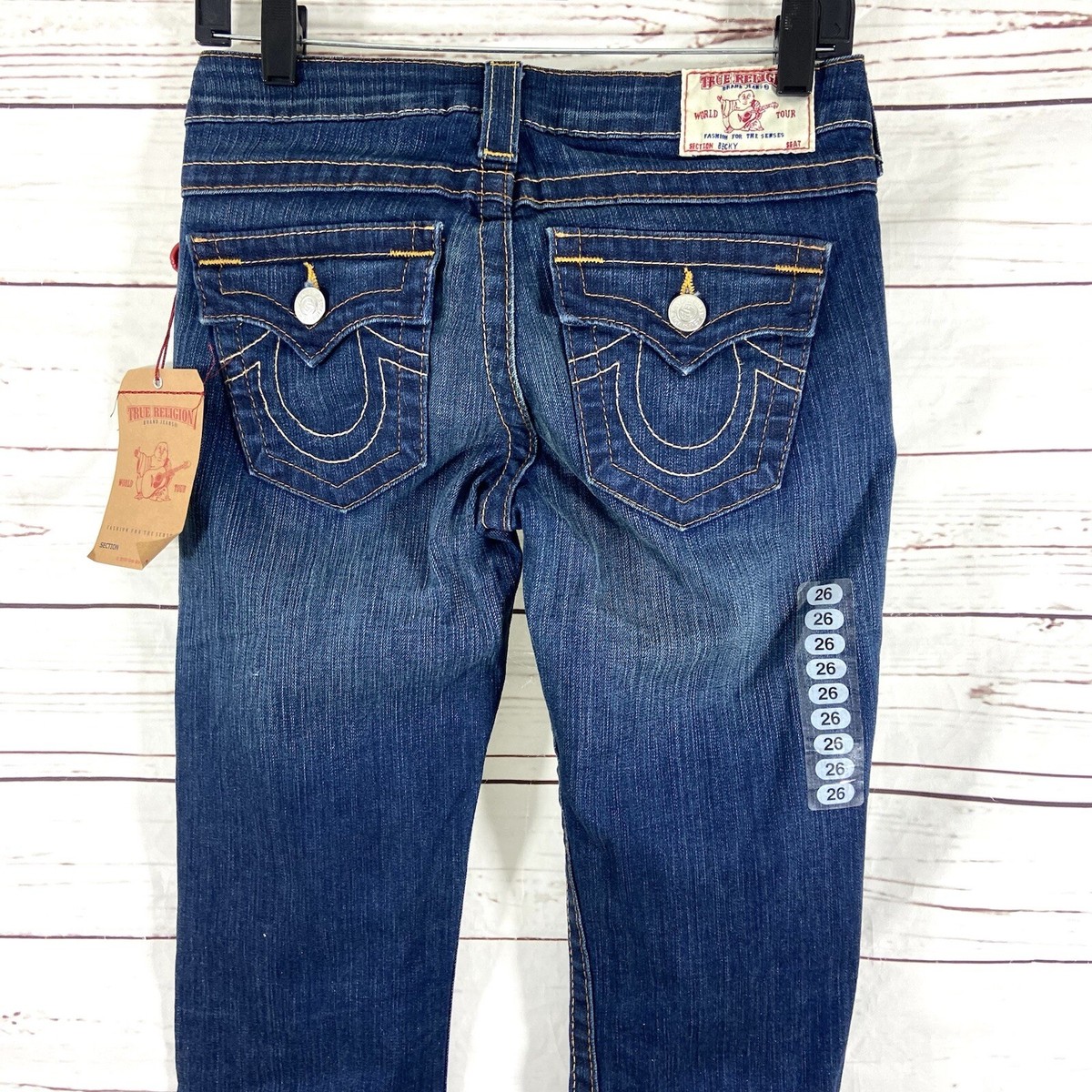 True Religion Becky Jeans Women's 26 Blue Classics Bootcut