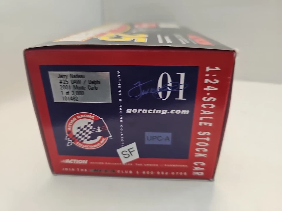 Chevrolet NASCAR Jerry Nadeau 2002 Action 1/24 #25 UAW Delphi Hendrick Racing Foto 4 de 4