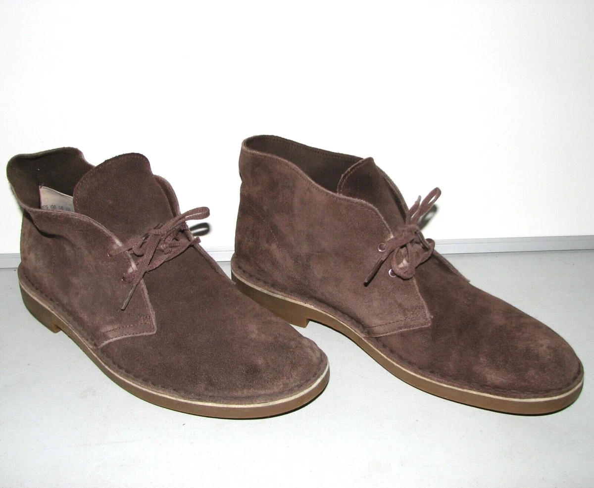 Clarks bushacre 2 sales brown suede