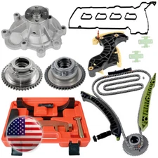 Timing Chian Kit Water Pump Tool Fit Mercedes-Benz C250 SLK250 1.8L Base Sport