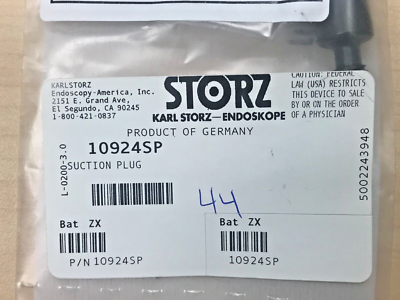 オリジナル　OG Mack Bone 10924SP KARL STORZ PLUG FOR SUCTION | eBay