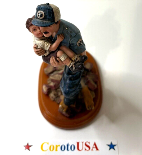 Collectibles Figurine 911 Handcrafted EM93019 “Just In Time” Medics of Valor - Picture 3 of 7