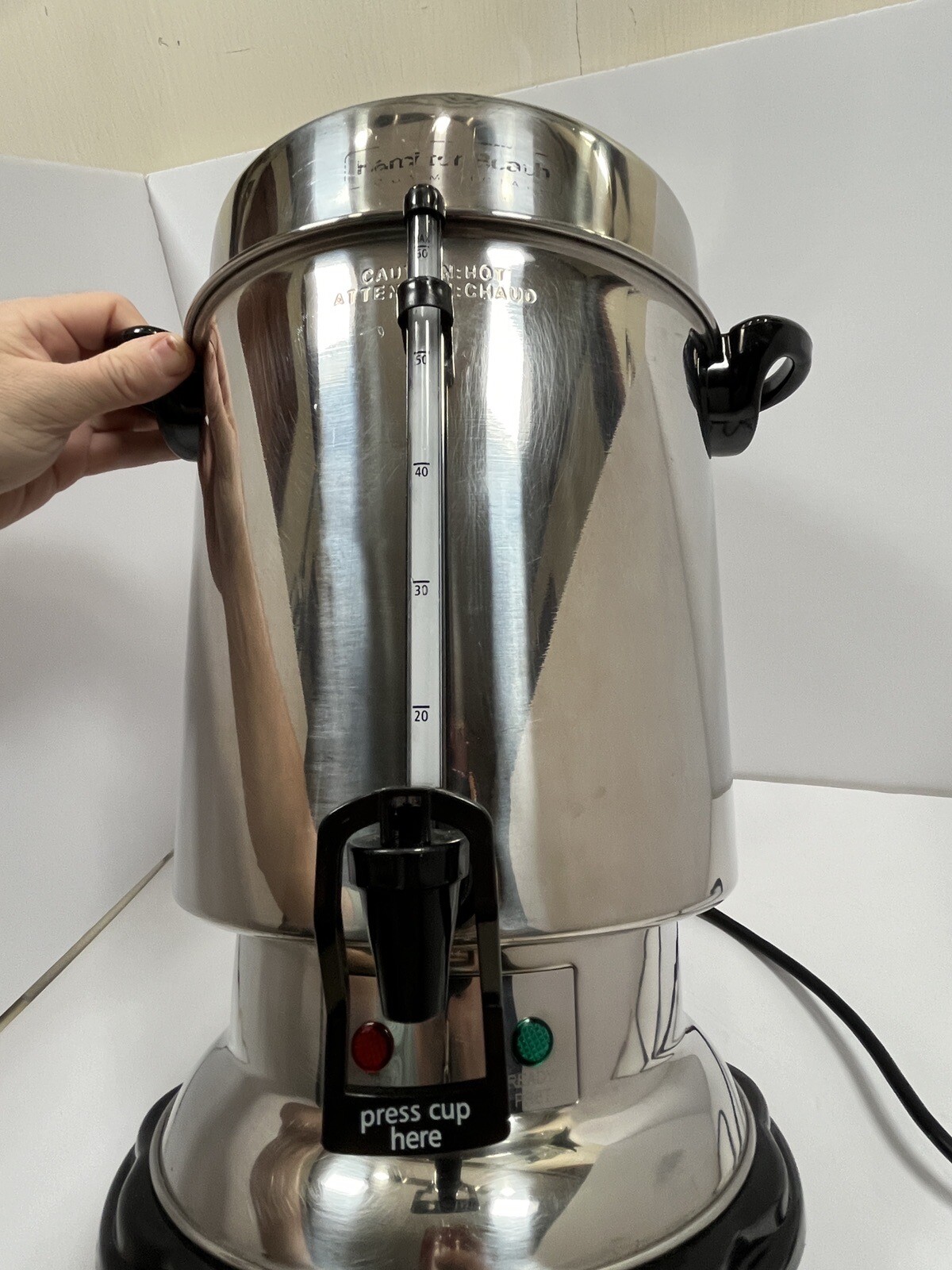 Hamilton Beach D50065 Commercial Stainless Steel Coffee Urn, Tested
