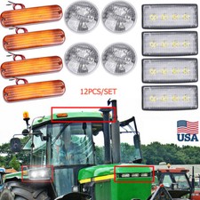 Flashing Cab + Hood + Fender Light For John Deere 4040 4240 4440 4640 4840 12x