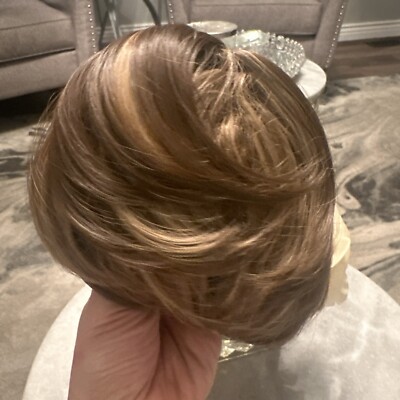 Drawstring Hair Bun Hairpiece with Comb Clip Short Ponytail Bun Hair Extension