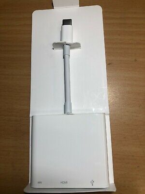 GENUINE Apple USB C Digital AV Multiport Adapter MUF82AM/A GENUINE Apple USB C Digital AV Multiport Adapter MUF82AM/A