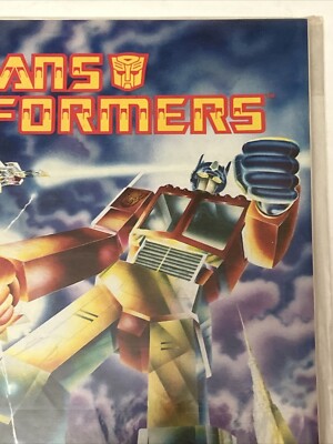 VINTAGE MARVEL BOOKS. THE TRANSFORMERS #1 AND #2. VINTAGE THE