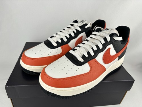 Nike Air Force 1 Low '07 LV8 Black Vintage Coral Phantom HQ4987-010 Men Size 9
