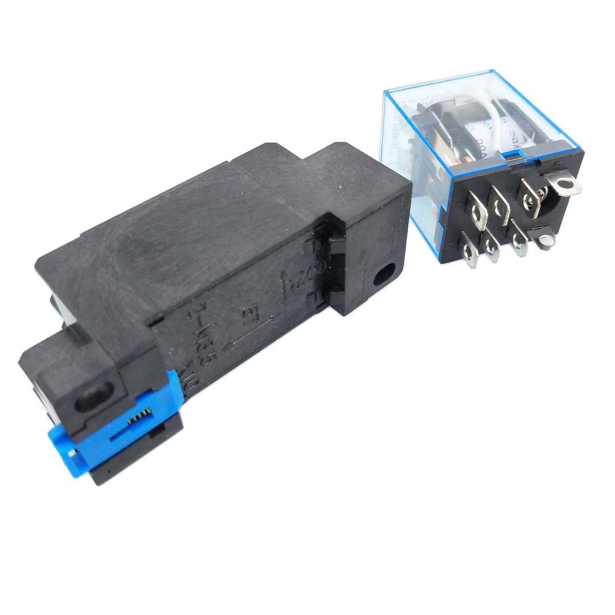 Base Relè PTF08A 8 Pin Relay Socket Base Per LY2NJ HH62P JYR-L2 Relè Presa - Foto 12