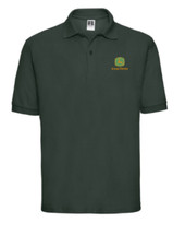 JOHN DEERE TRACTOR ENTHUSIAST POLOSHIRT EMBROIDERED LOGO UP TO 4XL