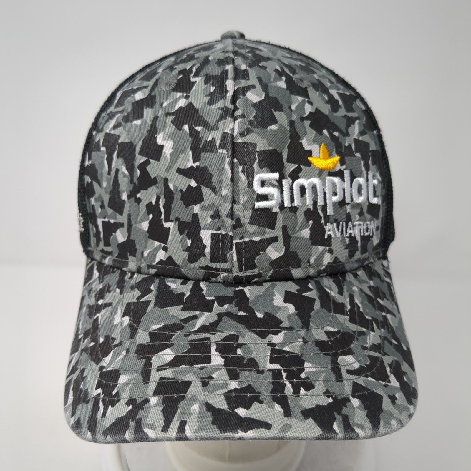 Simplot Snapback Trucker Hat Camouflage One Size … - image 2