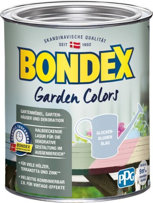 Bondex garden colors glocken. blau 0,75l Innen & Außen glockenblumenblau