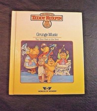 TEDDY RUXPIN BOOK GRUNGE MUSIC WORLDS OF WONDER - BOOK ONLY