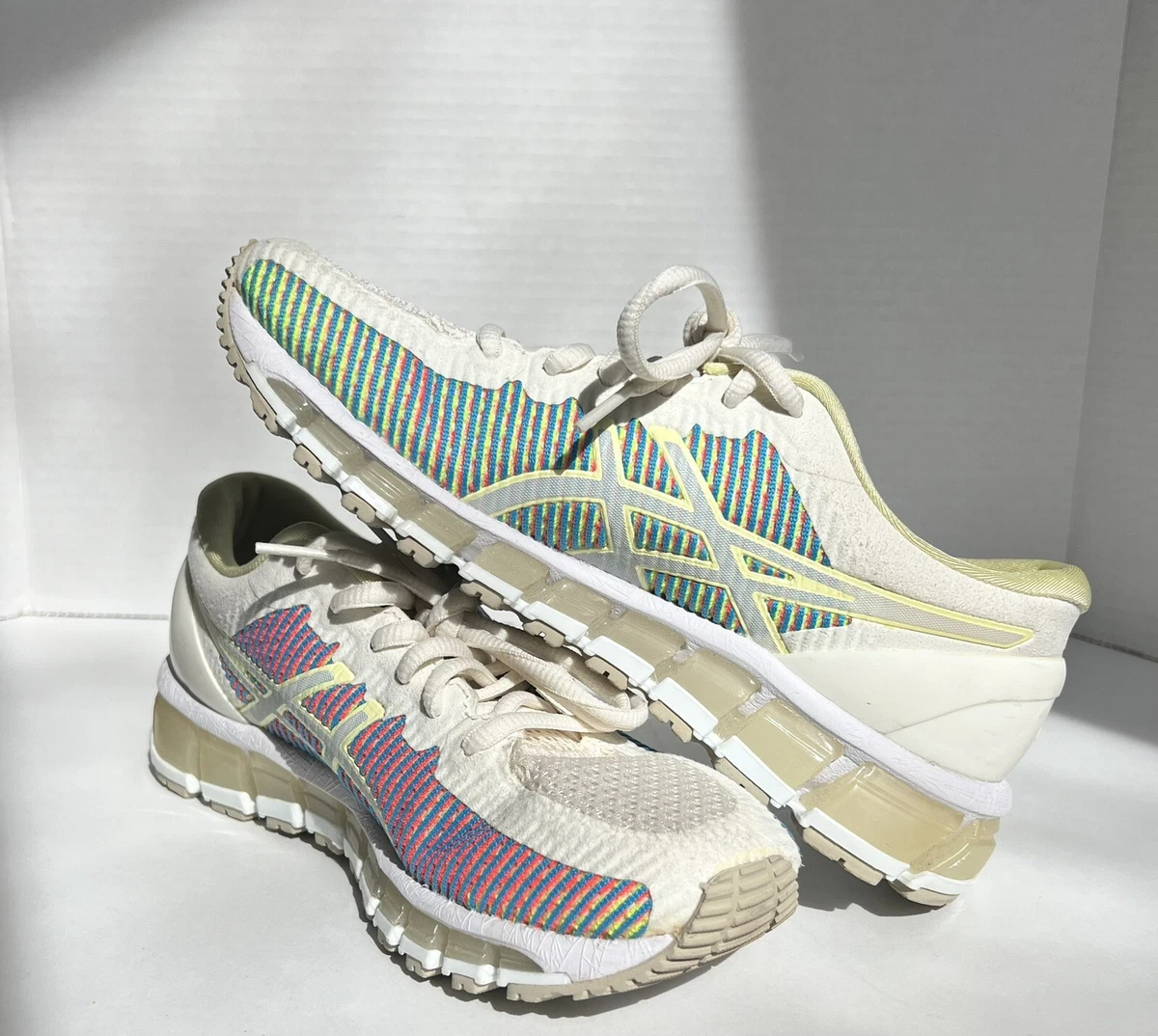 Women s Asics Sneakers Gel Quantum 360 CM Size 6 Cream Huddle Yellow. eBay