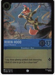 Robin Hood - Desert Wanderer 137/204 The Wilds Unknown Cold Foil