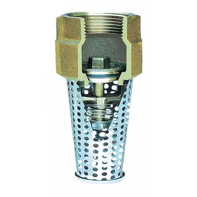 #ad Simmons 457Sb 2quot; Npt Bronze Foot Valve $128.99