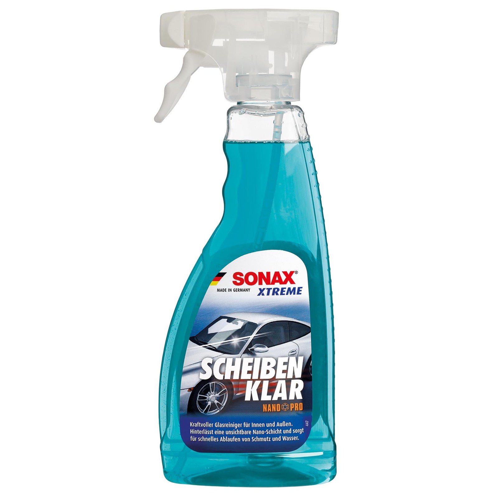 Nettoyant pour vitres XTREME 500 ml spray dégraissant pour fenêtres et miroirs de maison