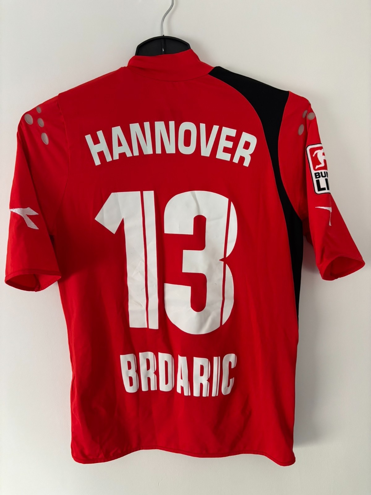 Hannover 96 Player Jersey? football shirt jersey match worn? vintage