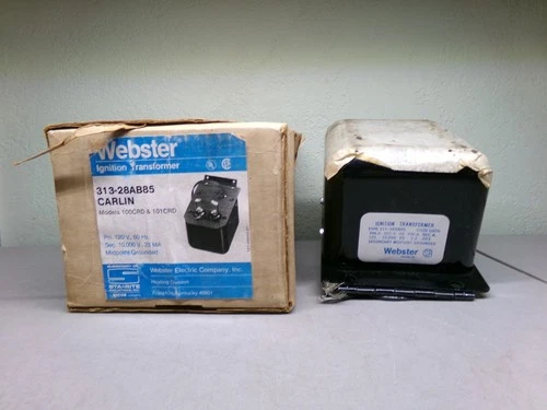 WEBSTER 313-28AB85 CARLIN IGNITION TRANSFORMER