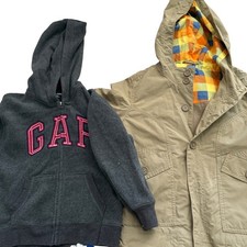 Gap Genuine Kids 5T Jacket Fleece Hoodie Set Toddler Boys School Fall