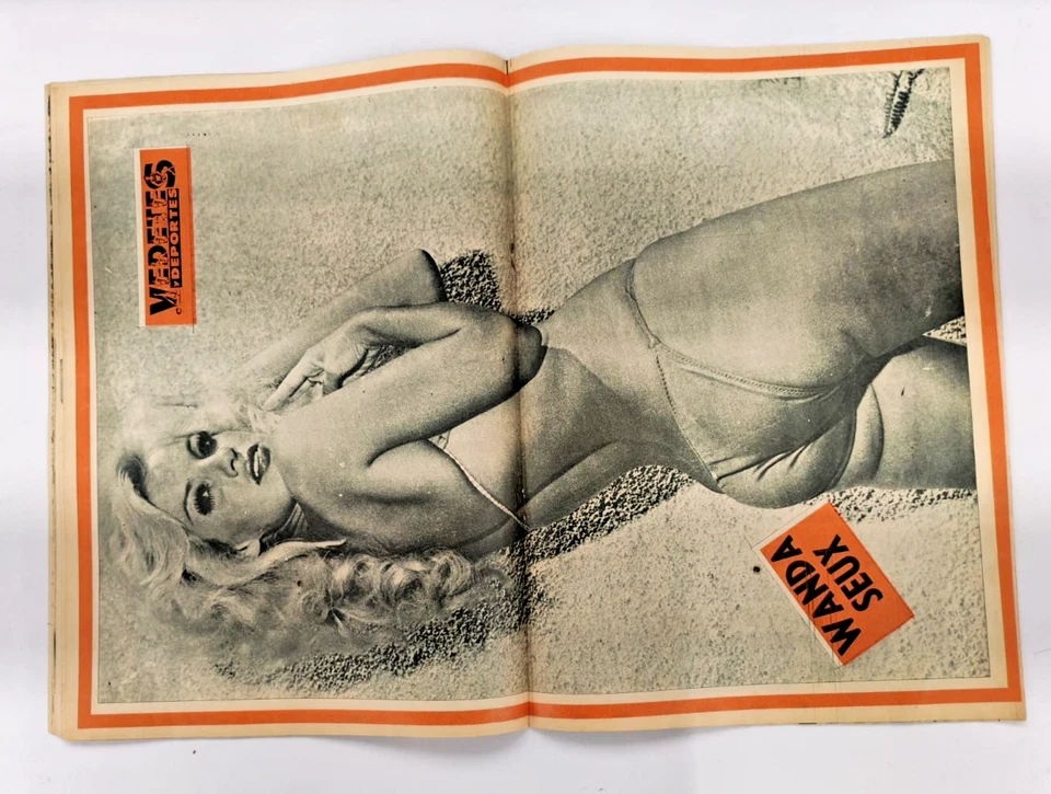 VEDETES Y DEPORTES, MEXICAN MAGAZINE No 154 JUL 1979, OLGA BREESKING, +18 ADULT - Image 4 of 4