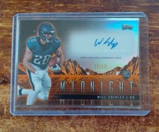 2024 Topps Midnight/Finest/Inception Will Shipley Three Autographs, Two Relics