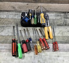 20 Vintage Screwdriver Lot Craftsman Master Mechanic Proto Stanley Wire Stripper 20 Vintage Screwdriver Lot Craftsman Master Mechanic Proto Stanley Wire Stripper