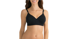 NWT - Fruit of the Loom Women's Seamless Wirefree Lift Bra - Size 36DD/38D