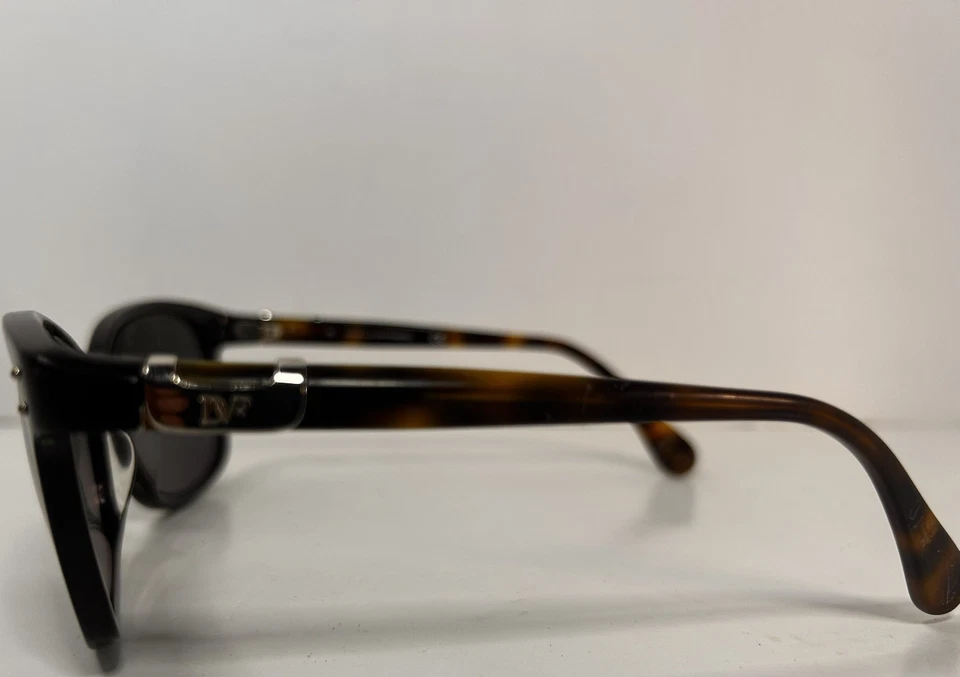 Diane Von Furstenberg Layla DVF568S Tortoise Brown Sunglasses Frames 57-16 130 - Image 4 of 4