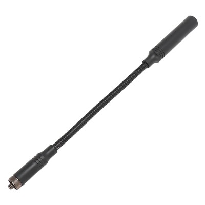 Goose Neck Antenna 13.1in SMA Female Thread 3.2dBi Gain UHF VHF Dual Frequenc CB
