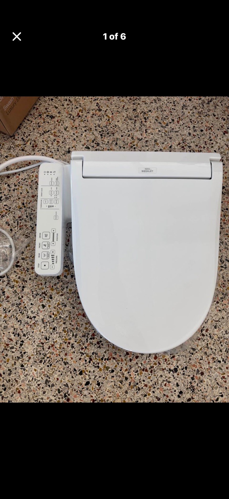 TOTO WASHLET SW3023#01 &ndash; ROUND | New Open Box | Complete | Never Installed