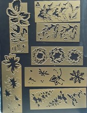 15 Anna Griffin Layered Christmas & Flower Ca...