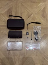 Black Nintendo 3DS Bundle - Charger, Case + Unlimited Games & More!