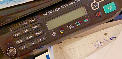 HP Officejet 4500 Desktop All-in-One Inkjet Farbdrucker Scanner Kopierer Fax
