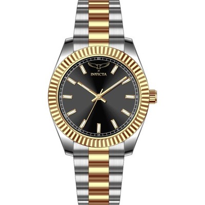Invicta Men's Watch Specialty I by Invicta Black Dial Two Tone Bracelet 69011