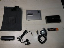 SONY MZ-E50 Portable MiniDisc Player / Recorder Tested Remote Earphones