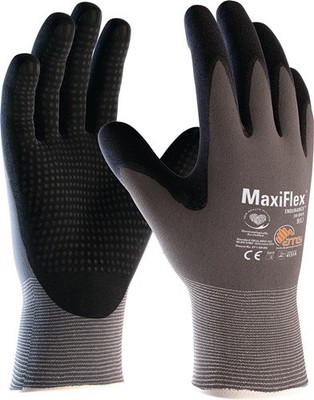 Handschuhe MaxiFlex  Endurance  34-844 Gr.10 grau/schwarz Nyl.m.Nitrilschaum VPE