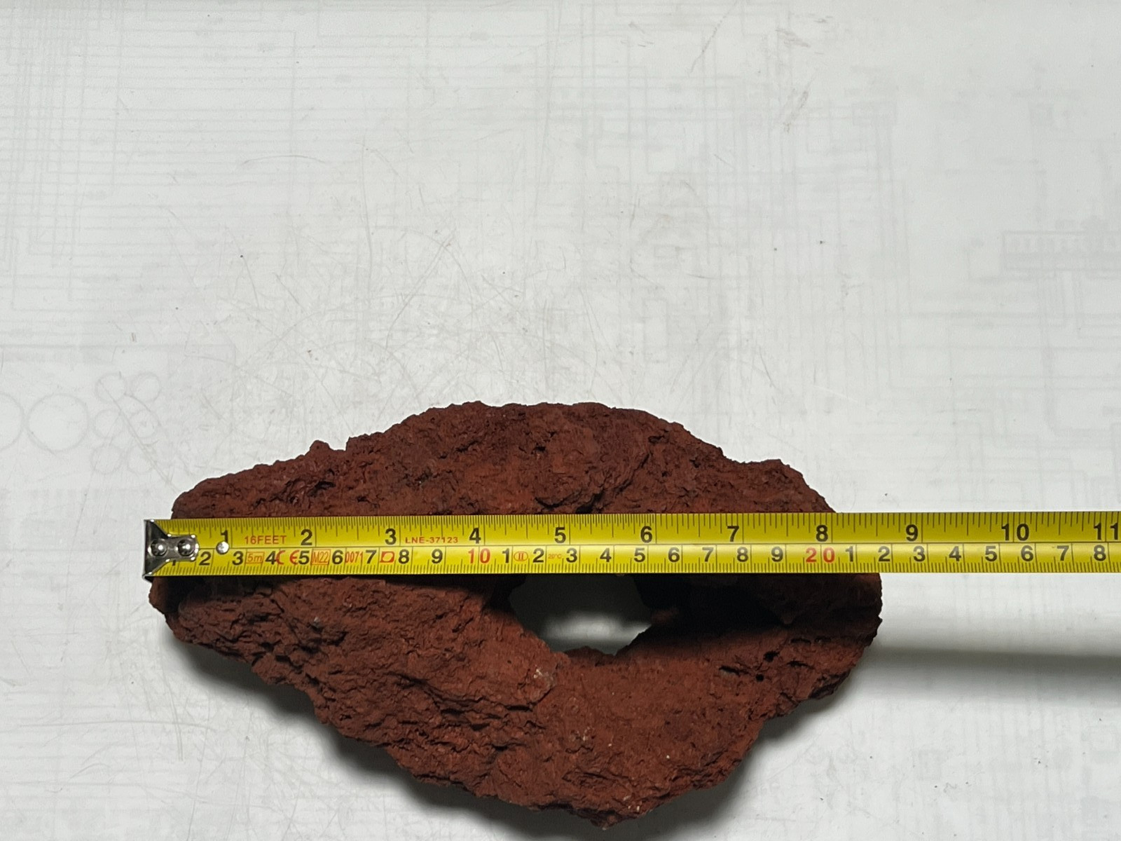 Medium Red Lava Rock – Perfect for Aquariums , Terrariums, for fish reptile