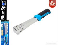 Heavy Duty Hammer Tacker Staple Gun Roofing Carpeting Upholstery 6-10mm Bluespot