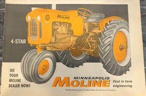 Magazine Ad 1960 Minneapolis-Moline Tractors - Minneapolis, MN 